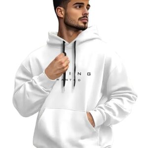 AUSK Oversized Hooded Sweatshirt for Man