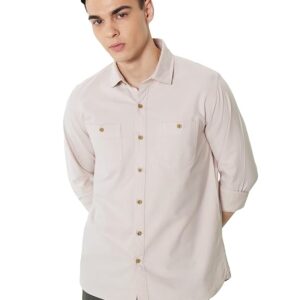 Symbol Premium Men's Casual Oxford Double Pocket Shirt - Regular Fit | Full Sleeve | Pure Cotton (Available in Plus Sizes)