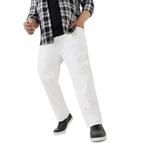 Urbano Plus Men's Regular Fit Mid Rise Jeans
