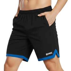 Mens Sports Training Running Dry Fit Solid Boxer Shorts | Premium Lightweight Stretchable Activewear Gym Shorts for Running, Workout, Training & Daily Fitness Sessions
