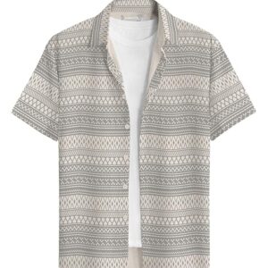 BULLMER Trendy Regular Fit Printed Causal Shirt for Men - Pack of 1