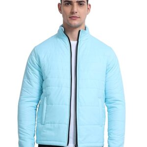 Scott International Winter Puffer Jacket | Mens Nylon Quilted standard length | Bomber Full Sleeve Monsoon | Lightweight Winter Wear Mens Jacket