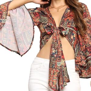 KE Kanha Exports top for Women Stylish Western | wrap Tops for Woman | Perfect on Jeans Tops for Woman | Summer top | Beach Outfits Dress for Women Stylish