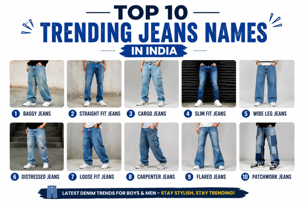 trending jeans name